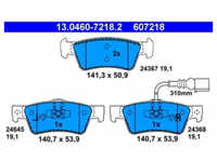 Bremsbelagsatz Scheibenbremse ATE 13.0460-7218.2 für VW Multivan T5