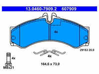Bremsbelagsatz Scheibenbremse ATE 13.0460-7909.2 für Mercedes-Benz VW Sprinter