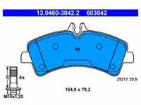 Bremsbelagsatz Scheibenbremse ATE 13.0460-3842.2 für Mercedes-Benz VW Sprinter