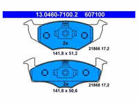 Bremsbelagsatz Scheibenbremse ATE 13.0460-7100.2 für VW Seat Skoda Polo III