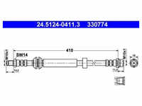 Bremsschlauch ATE 24.5124-0411.3 für Ford Focus I Turnier