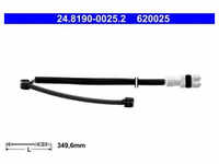 Warnkontakt Bremsbelagverschleiß ATE 24.8190-0025.2 für Porsche Boxster Spyder