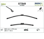 Wischblatt VALEO 577849 f&uuml;r Maserati BMW Renault Opel Jaguar Alpina Fiat 2er B7