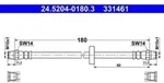 Bremsschlauch ATE 24.5204-0180.3 f&uuml;r Audi VW 50