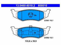 Bremsbelagsatz Scheibenbremse ATE 13.0460-8010.2 für Chrysler Neon Stratus 300M