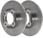 Bremsscheibe ATE 24.0110-0235.1 (2 Stk.) f&uuml;r Daihatsu Cuore II