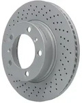 Bremsscheibe ATE 24.0124-0211.1 f&uuml;r Porsche Boxster Cayman