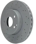 Bremsscheibe ATE 24.0128-0100.1 (2 Stk.) f&uuml;r Mercedes-Benz C