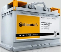 CONTINENTAL 2800012005280, Autobatterie CONTINENTAL LB4 12V 75Ah 730A B13 EFB