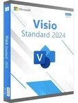 Microsoft Visio 2024 Standard Windows Retail Lizenz | Accountgebunden