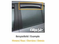 CLIMAIR Windabweiser für Hyundai Kona, 5-Türen, Schwarz PMMA - Keine