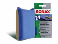 SONAX ScheibenSchwamm SB Packung - Scheibenreinigung für optimales Blickfeld,