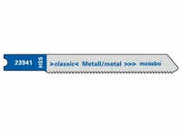 U-Stichsägeblätter-Set aus Metall von METABO - Serie cla, 5 Stück, für...
