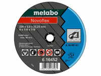 Metabo Novoflex 125x2,5x22,23 Stahl - Hochwertige Trennscheibe Qualität, ideal...