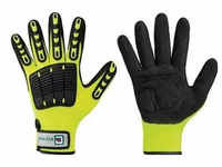 Handschuhe leuchtend gelb/schw.