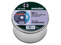 METABO Flexiarapid Super 105x1,0x16 Inox - Premium Zubehör für leistungsstarkes