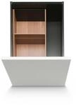 Blum AMBIA-LINE Organiser Holz, Tiefe 372 mm, Breite 218 mm, Tennessee Nuss,
