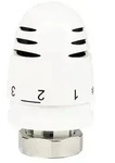 Thermostatkopf mini ''H'', Herz, Anschlussgewinde M30 x 1,5, weiss