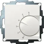 Raumtemperaturregler Eberle UTE 1003-RAL9010-G-55 mit &Ouml;ffner zum Heizen in RAL 9010