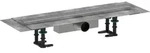 Hansgrohe RainDrain Compact Komplettset f. Standardinstallation, Edelstahl
