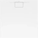 Duschwanne V&B Architectura MetalRim, 1000x15x1000 mm, wei&szlig; alpin