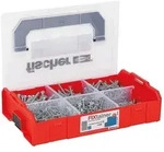 Schraubensortiment, FixTainer PowerFast II, Senkkopf Vollgewinde, Torx&reg; + Bit, 700-