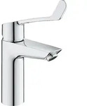 WT-Einhebelmischer Grohe Eurosmart M-Size , chrom mit Push-open Ablauf langer Hebel