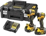 Akku-Set DeWALT DCK2051P2T-QW 2-teilig inkl. Bohrschrauber, Schlagschrauber, 2x 5,0