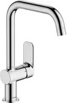 Sp&uuml;ltischmischer Hansabasic Ausladung 200 mm, Hebel seitlich chrom
