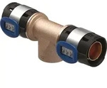 Geberit FlowFit T-St&uuml;ck mit IG (Ausf&uuml;hrung: 20 mm - 1/2'' - 20 mm)