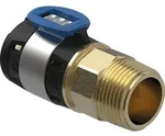 Geberit FlowFit &Uuml;bergang mit AG (Ausf&uuml;hrung: 32 mm - 1'' AG)