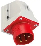 CEE-Wandger&auml;testecker 16A, 400V Twist, IP44, Schraubklemmen PCE