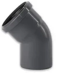 HT Safe Abflussrohr Bogen 45&deg; (Ausf&uuml;hrung: DN 90 - 45&deg;)