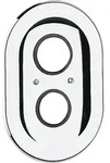 Rosette Grohe 47188 oval f.Autom.2000/Sentosa alt 225x150, chrom