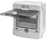 ETI Aufputz Kleinverteiler, ECH-6G, 1-reihig, Feuchtraum IP65