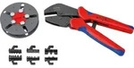 Crimpzange KNIPEX&reg; MultiCrimp&reg; mit Wechselmagazin f&uuml;r PV und Solar, 4-teilig