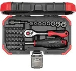 Bitset GEDORE red 40-teilig 1/4'' R33003040, mit Transportkoffer