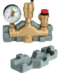 Kesselsicherheitsgruppe 1 Zoll mit Manometer und Ventil