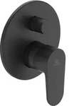 UP-Wannenmischer Ideal Standard Cerafine O Rosette &Oslash; 163 mm schwarz matt