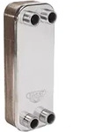 Plattenw&auml;rmetauscher PWT 467-38 G3/4 mit W&auml;rmed&auml;mmung