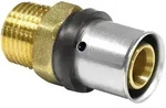 Pressfitting &Uuml;bergang mit AG - DVGW zertifiziert / Kontur TH (Ausf&uuml;hrung: 50...