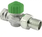 Heimeier Thermostat-Ventilunterteil Eclipse 300 Durchgang DN 15 G 3/4'' AG