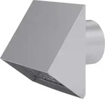 Vaillant VAZ-G180 Fassadendurchf&uuml;hrung wei&szlig;aluminium f&uuml;r EPP-Rohr D 210/180 mm