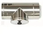 Vaillant Revisionsst&uuml;ck 110/160 mm PP/Edelstahl f&uuml;r Fassadenverlegung