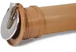 Rohrendklappe, Airfit, f&uuml;r KG-Rohr (Ausf&uuml;hrung: DN 160)