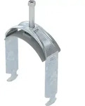 B&uuml;gelschelle OBO - 2056 H-Fu&szlig;, 1-fach, Kunststoffdruckwanne, BS-H1-K-82 FT OBO
