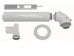 Vaillant Basis-Anschluss-Set konzentrisch Abgas PP 60/100 mm an DN60 im Schacht