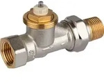 Resideo Thermostatventilk&ouml;rper SX Durchgang 3/4'' Messing vernickelt