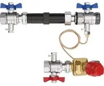 Verteiler-Anschlussset Danfoss AB-PM vertikal, DN 25 (1'') IG Anschluss Verteiler DN