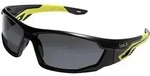 Schutzbrille MERCURO UV gelb & schwarz - Rauchglas MERPSF